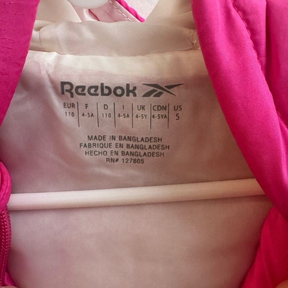 Reebok Kids Fuchsia Puffer Vest - Picture 4 of 6